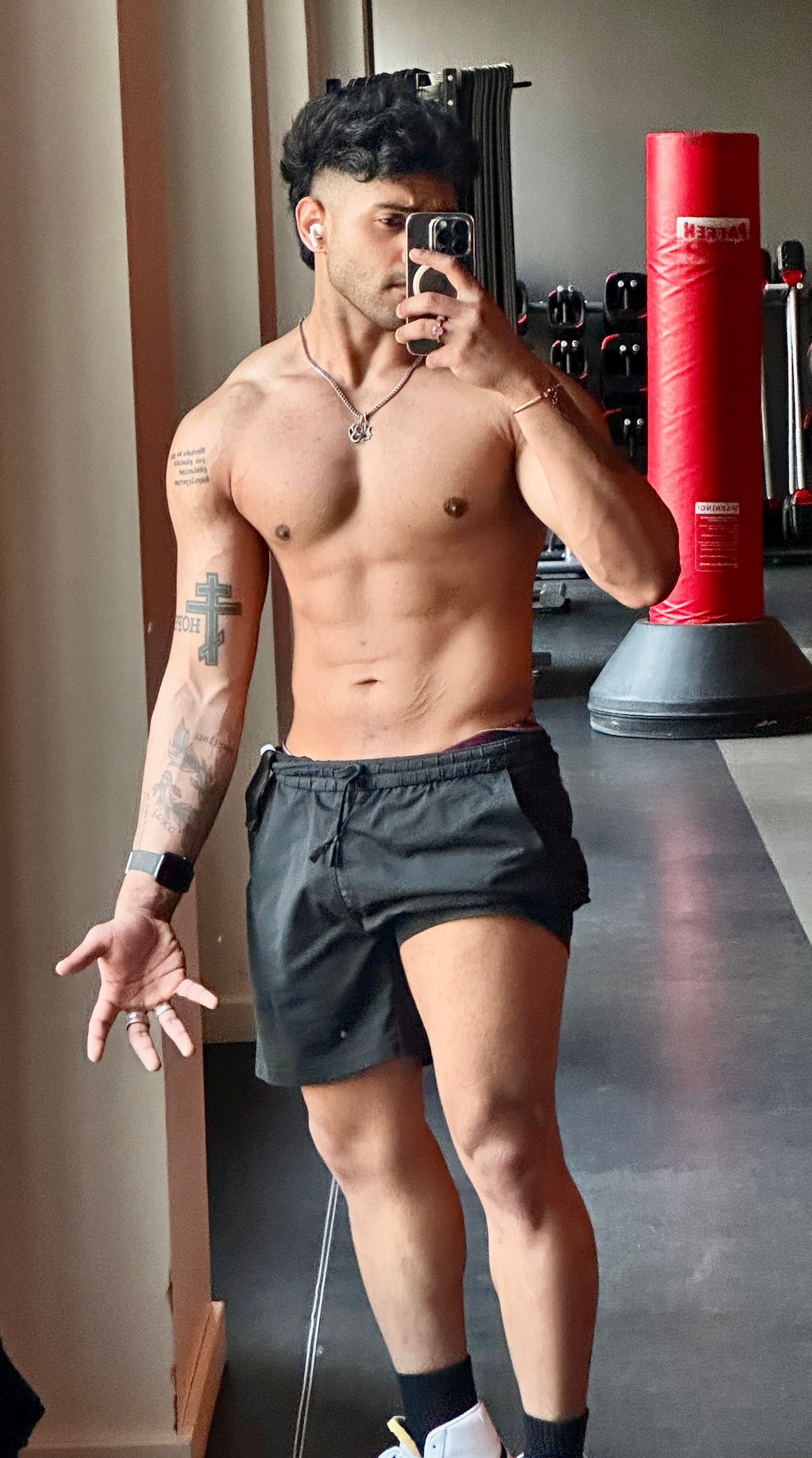 Sonny after a training session
